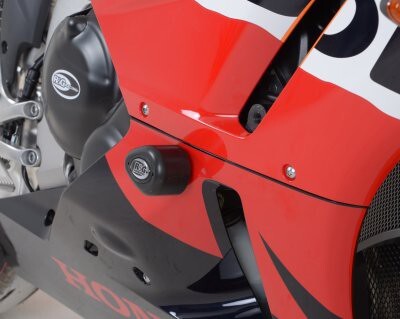 R&G Racing Aero Style Front Crash Protectors Black for Honda CBR600RR 13-16