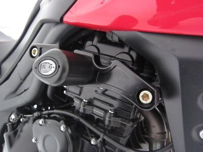 R&G Racing Aero Style Top Crash Protectors Black for Triumph Tiger 1050 Sport 13-18