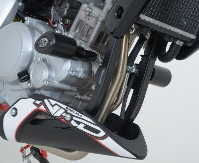 R&G Racing Aero Style Frame Crash Protectors Black for RIEJU RS3 125 NKD 13-17