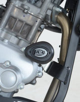 R&G Racing Aero Style Frame Crash Protectors Black for RIEJU RS3 125 NKD 13-17