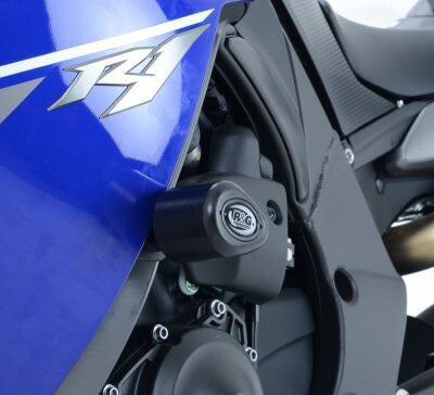 R&G Racing Aero Style Front Crash Protectors Black for Yamaha YZF-R1 13-14 (Non Drilled)