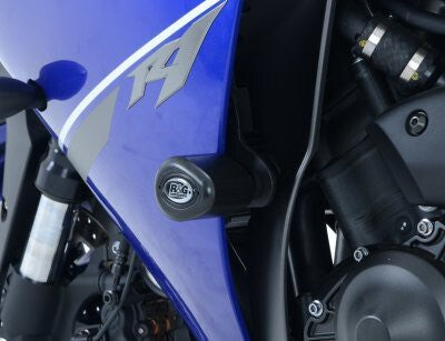 R&G Racing Aero Style Front Crash Protectors Black for Yamaha YZF-R1 13-14 (Non Drilled)