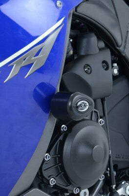 R&G Racing Aero Style Front Crash Protectors Black for Yamaha YZF-R1 13-14 (Non Drilled)