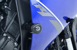 R&G Racing Aero Style Front Crash Protectors Black for Yamaha YZF-R1 13-14 (Non Drilled)