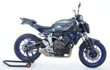 R&G Racing Aero Style Front Crash Protectors Black for Yamaha MT-07 14-20 (FZ-07)/XSR700 16-18/Tracer 700 16-17