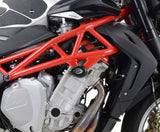 R&G Racing Aero Style Frame Crash Protectors Black for MV Agusta 1090 2013