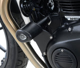 R&G Racing Aero Style Crash Protectors Black for Triumph Bonneville/Street Twin/Thruxton 16-21