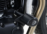 R&G Racing Aero Style Crash Protectors Black for Triumph Bonneville/Street Twin/Thruxton 16-21