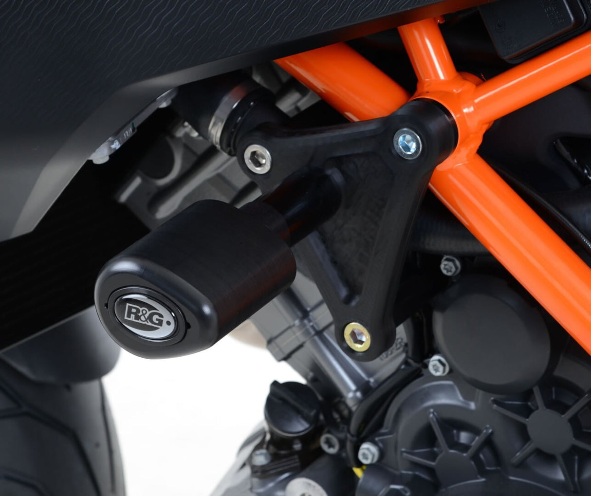 R&G Racing Aero Style Top Crash Protectors Black for KTM 1290 Superduke GT 16-20