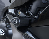 R&G Racing Aero Style Frame Crash Protectors Black for Kawasaki Z1000SX 17-19/Ninja 1000SX 2020