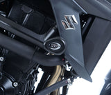 R&G Racing Aero Style Frame Crash Protectors Black for Suzuki GSX-S750 17-18