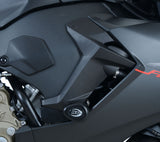 R&G Racing Aero Style Left Frame Crash Protectors Black (No-cut) for Honda CBR1000RR/SP/SP2 17-19