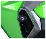 R&G Racing Aero Style Crash Protectors Black (Non-Drill) for Kawasaki Versys-X 250 17-19/Versys-X 300 17-20