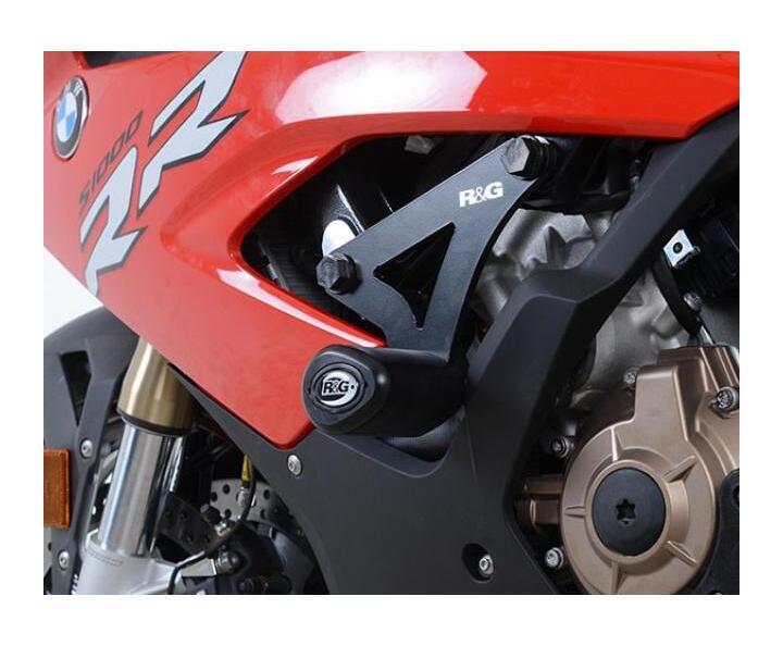 R&G Racing Aero Style Crash Protectors Black for BMW S1000RR 19-21