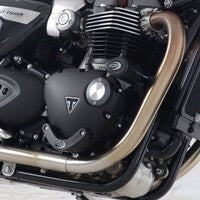 R&G Racing Aero Style Frame Crash Protectors Black for Triumph Speed Twin 1200 19-20