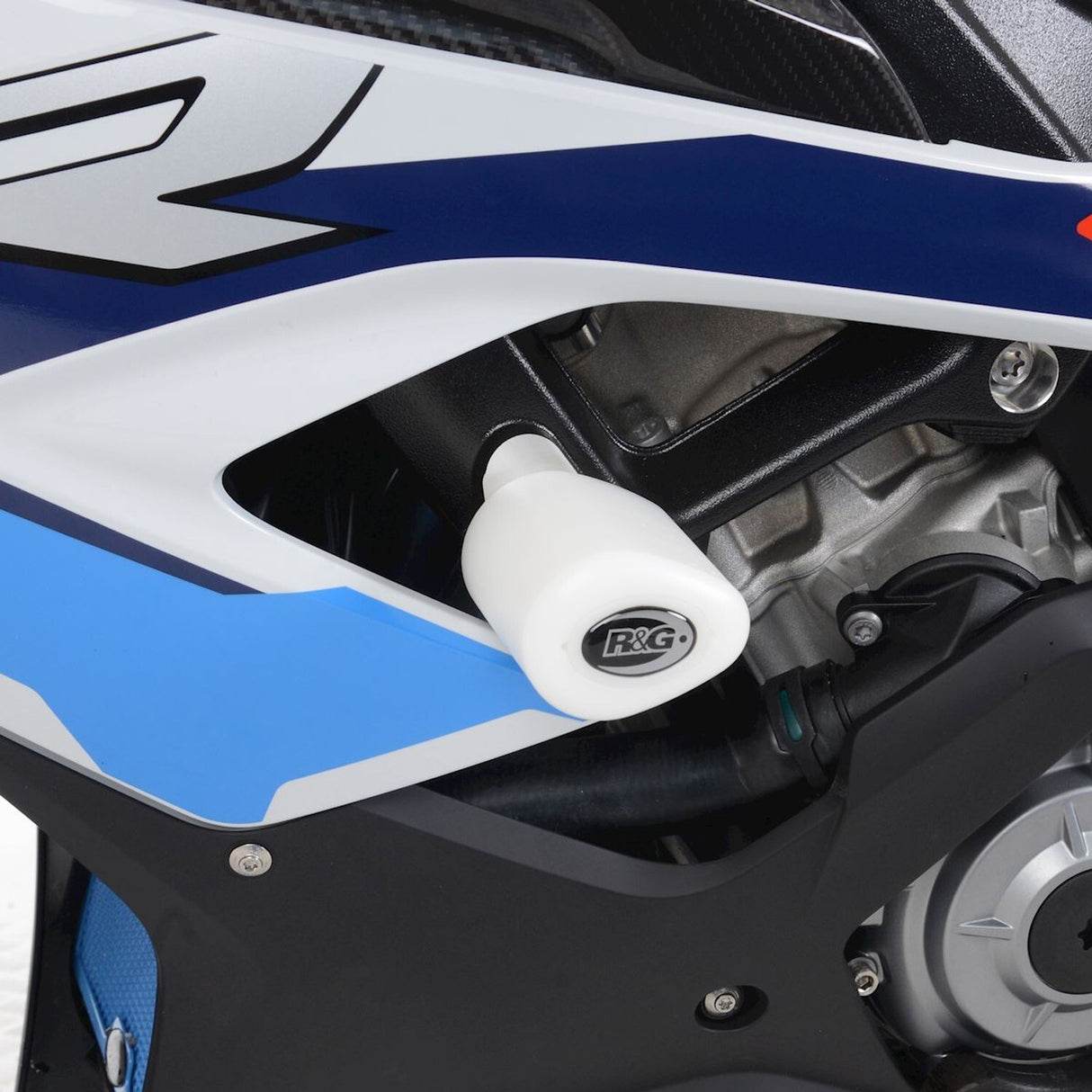 R&G Racing Aero Style Crash Protectors Black (Asymmetrical Kit) for BMW M1000RR 21-Up