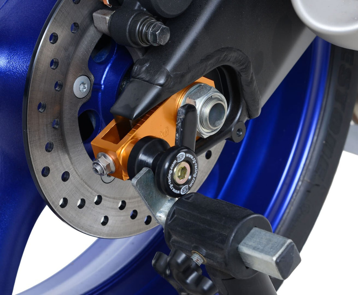 R&G Racing Cotton Reels Black for Yamaha YZF-R6 06-16