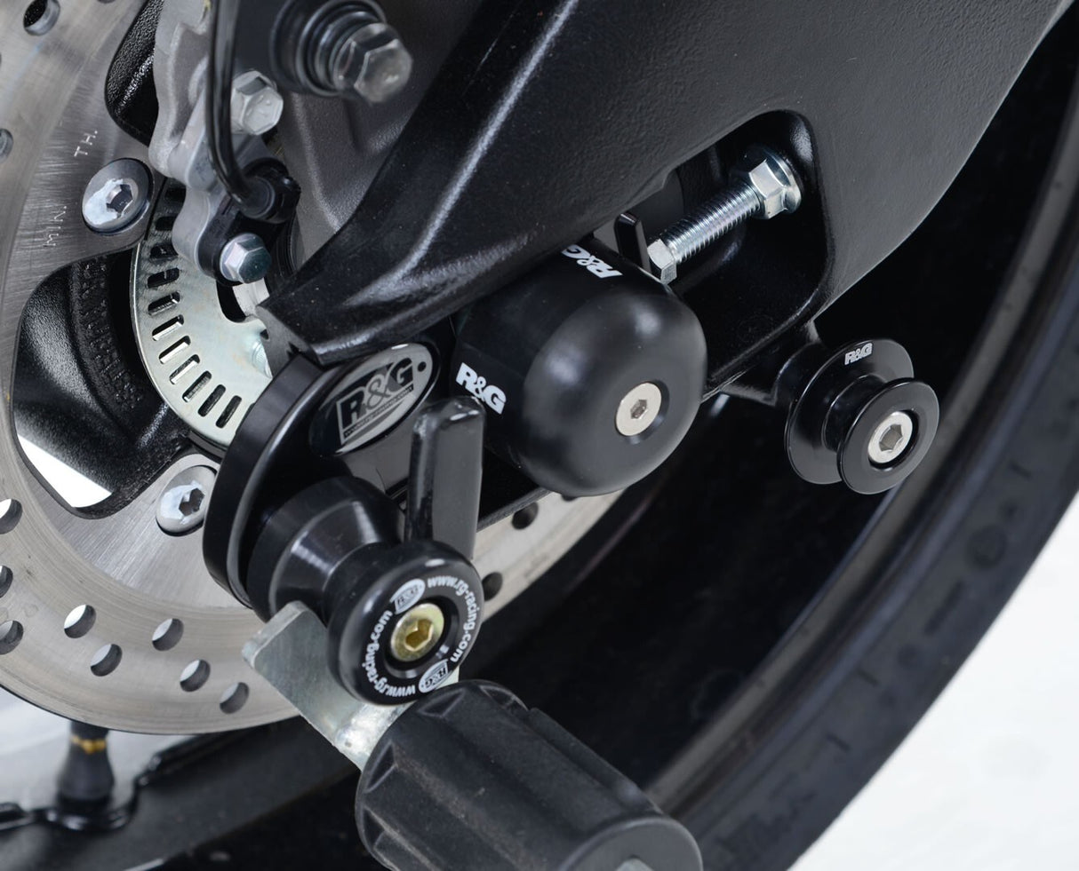 R&G Racing Cotton Reels M8 Black for Suzuki GSX-R1000 09-16/GSX-S1000/GSX-S1000 ABS/GSX-S1000 FA 15-20/Katana 2019