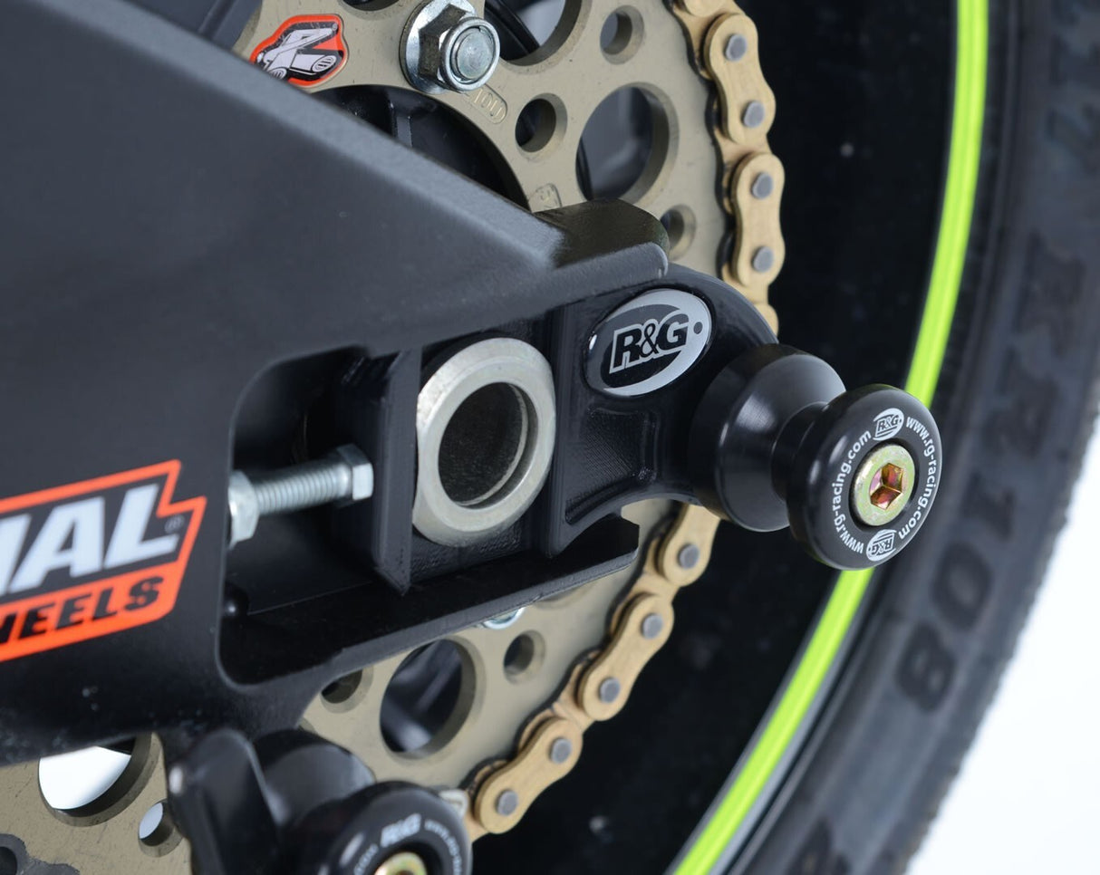 R&G Racing Cotton Reels M8 Black for Suzuki GSX-R1000 17-20/GSX-R1000R 17-20