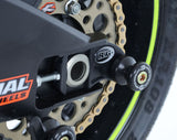R&G Racing Cotton Reels M8 Black for Suzuki GSX-R1000 17-20/GSX-R1000R 17-20