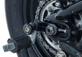 R&G Racing Cotton Reels M8 Black for Triumph Bonneville Bobber 17-19/Street Cup 17-18