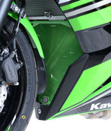 R&G Racing Downpipe Grille Green for Kawasaki Ninja 650 17-20