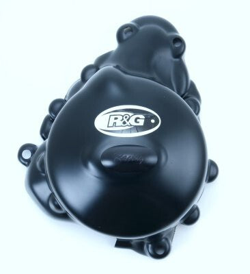 R&G Racing Race Series Left Engine Case Cover Black for Triumph Daytona 675 06-11/Street Triple 675 07-11/675 R 08-11