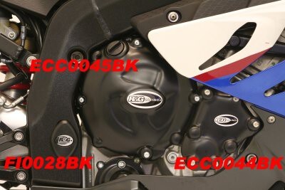 R&G Racing Right Pulse Case Cover Black for BMW S1000RR 10-17/HP4 09-14/S1000R 14-20/S1000XR 15-19