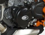 R&G Racing Left Engine Case Cover Black for KTM 690 Duke IIII 12-14/690SM/SMC/SMCR 12-19/690 Duke R 13-18/Husqvarna 701 Enduro/Supermoto 16-20