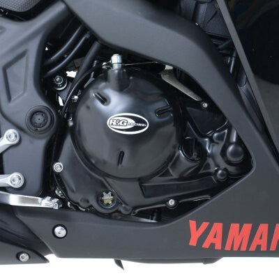 R&G Racing Right Crank Case Cover Black for Yamaha YZF-R25 14-20/YZF-R3 15-20/MT-03 16-20/MT-25 16-20