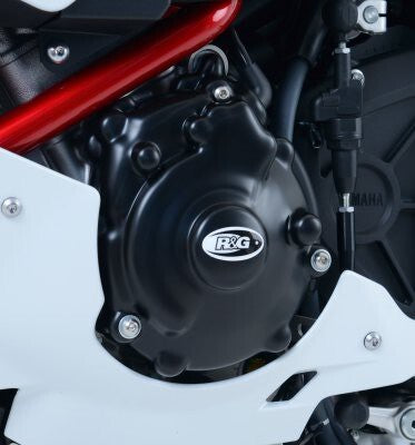 R&G Racing Left Crank Case Cover Black for Yamaha YZF-R1/R1M 15-20