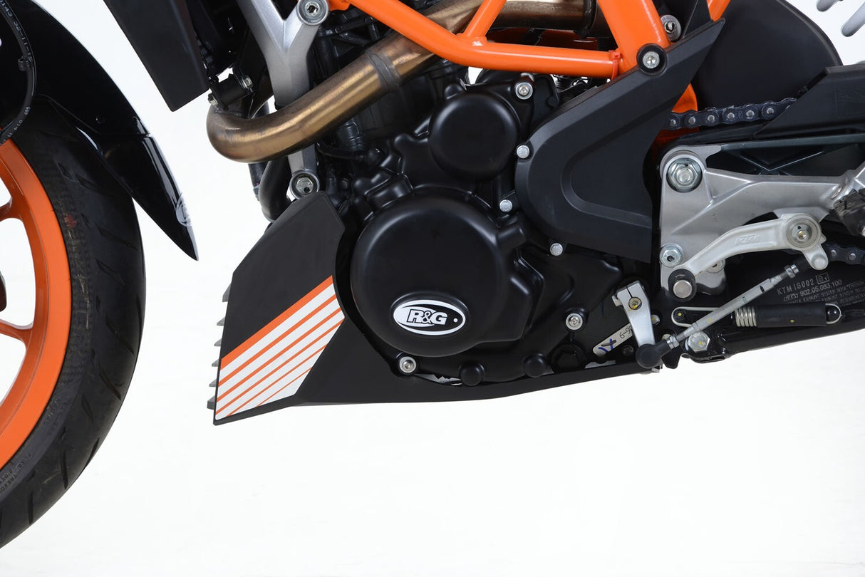 R&G Racing Left Engine Case Cover Black for KTM 390 Duke 16-18/250 Duke 17-18