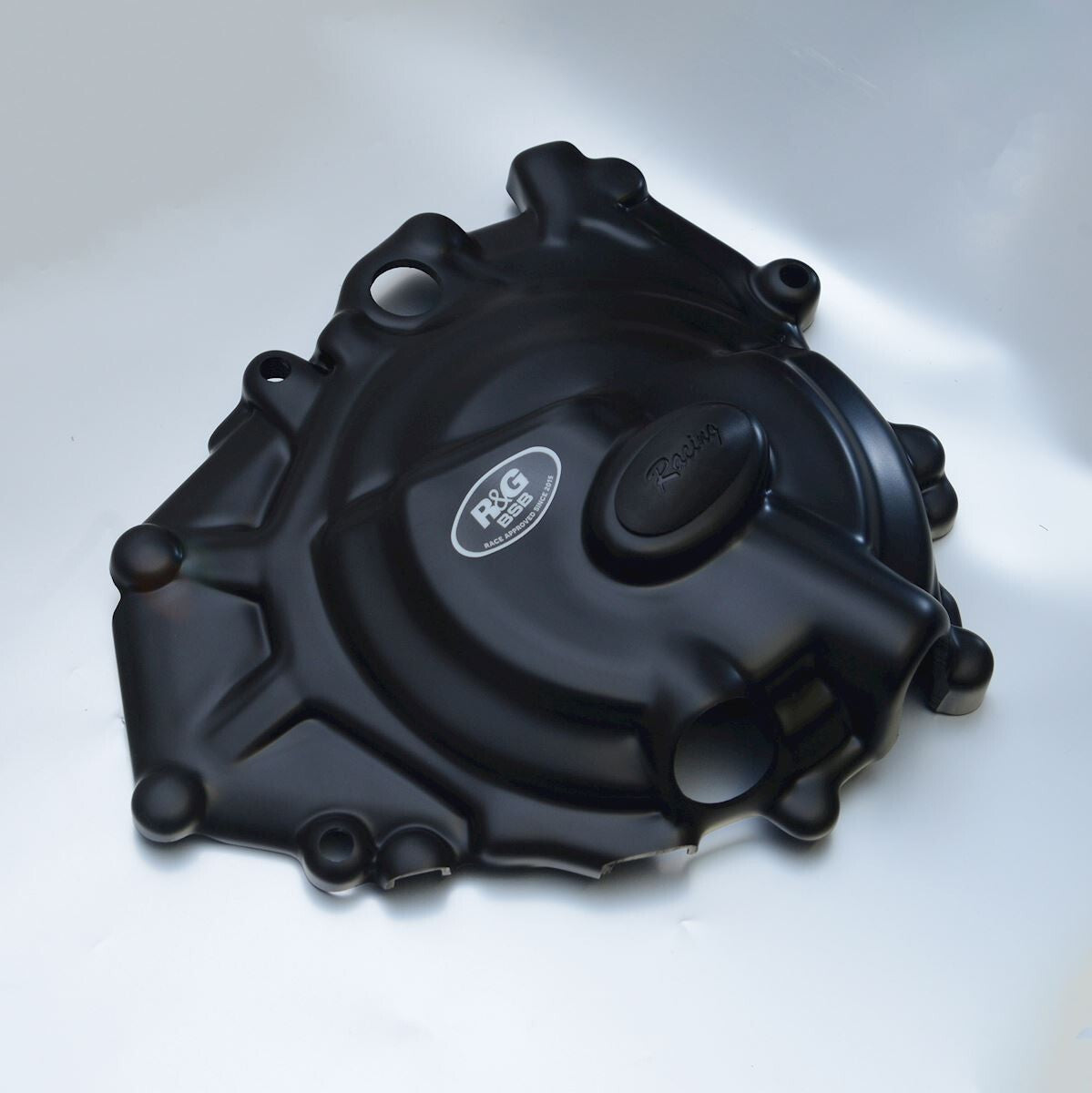 R&G Racing Race Series Right Engine Case Cover Black for Kawasaki Ninja 250/400 18-19/Z400/Z250 19-20