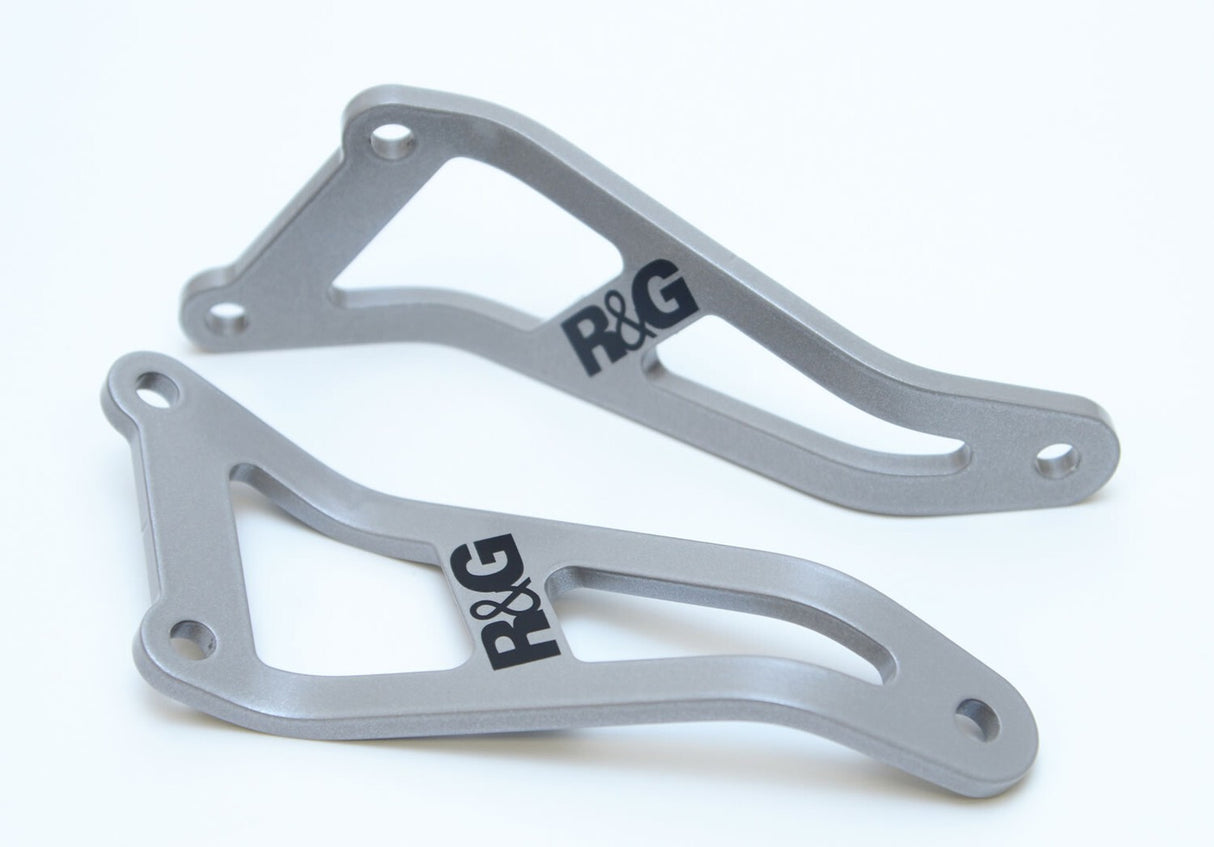 R&G Racing Exhaust Hangers (Pair) Silver for Honda VTR1000 SP-1/VTR1000 SP-2 (All Years)