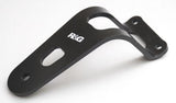 R&G Racing Exhaust Hanger & Footrest Blanking Plate (Single) Black for Yamaha FZ8 Fazer 800 10-16