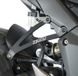 R&G Racing Exhaust Hangers (Pair) Black for Kawasaki Z1000 10-18/Z1000R 17-20/Z1000SX (Ninja 1000) 11-13