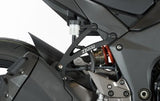 R&G Racing Exhaust Hangers (Pair) Black for Kawasaki Z1000 10-18/Z1000R 17-20/Z1000SX (Ninja 1000) 11-13