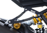 R&G Racing Exhaust Hanger (Single) Black for Ducati Monster 1200 17-18/1200S 17-20/1200R 16-19