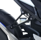 R&G Racing Exhaust Hanger & Footrest Blanking Plate (Kit) Black for Honda CB500F 19-20/CBR500R 16-20