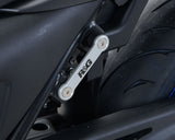 R&G Racing Exhaust Hanger & Footrest Blanking Plate (Kit) Black for Suzuki SV650 16-18/SV650X 18-19