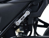 R&G Racing Exhaust Hanger & Footrest Blanking Plate (Kit) Black for Suzuki SV650 16-18/SV650X 18-19