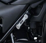 R&G Racing Exhaust Hanger & Footrest Blanking Plate (Kit) Black for Suzuki SV650 16-18/SV650X 18-19