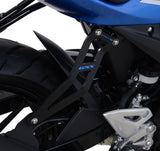 R&G Racing Exhaust Hanger (Single) Black w/Blue Logo for Suzuki GSX-S125/GSX-R125 17-20