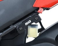 R&G Racing Exhaust Hanger & Footrest Blanking Plate (Kit) Black for Honda CB500X/CB400X 19-21