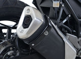 R&G Racing Exhaust Protectors Black for Aprilia/Honda/Kawasaki/KTM/Suzuki/Triumph