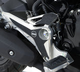 R&G Racing Boot Guard Kit (4 Piece) Black for Honda MSX125 (GROM)16-20