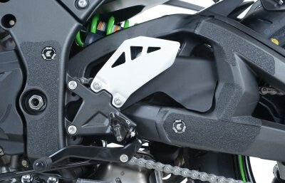 R&G Racing Boot Guard Kit (4 Piece) Black for Kawasaki ZX-10R 11-20