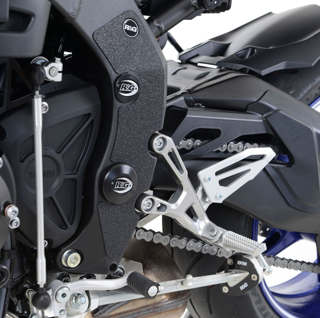 R&G Racing Boot Guard Kit (2 Piece) Black for Yamaha MT-10 16-20