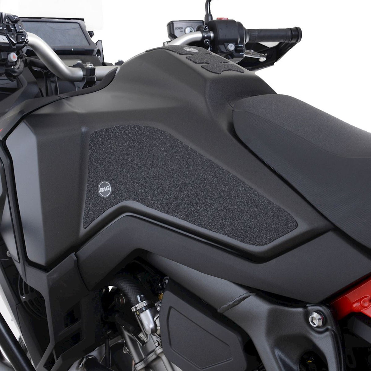 R&G Racing Tank Traction Grips (3 Piece) Black for Honda Africa Twin CRF1100L 20