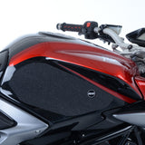 R&G Racing Tank Traction Grips (2 Piece) Black for MV Agusta Brutale 800RR 2018